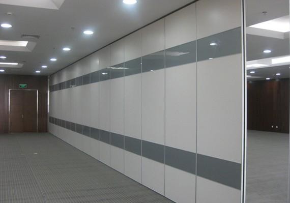 Sound Proof Partitions Sliding Mobile Restaurant Partition Wall Aluminium Components