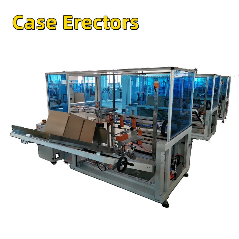 110V 200W Automatic Case Packing Machine Box Carton Erector Forming Equipment