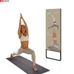 LCD Screen 43inch DIY Smart Mirror Smart Home Gym For Yoga Fitness