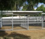 Heavy Duty Hot Dipped Galvanized Corral Panel Fence Round Pipe Horse Panels