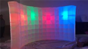 Wholesale Commercial Party Wedding Large Inflatable Photo Wall With LED Light from china suppliers