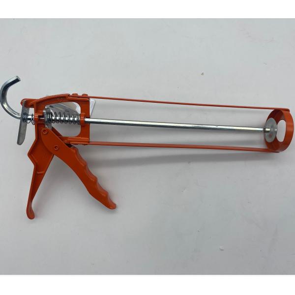 Professional Red Color Aluminum alloy 9'' Silicone Sealant Caulking Gun