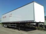 high quality Two axle carriage semi-trailer