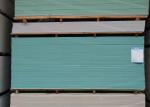 1200mm Width Green Gypsum Board Water Resistant Plaster Board For Drywall Sheet