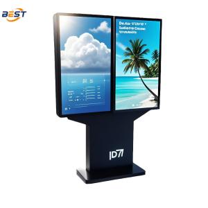 Wholesale All Weather Industrial Monitor 65 Inch 4K Resolution 50000 Hours Lifespan Active Cooling System from china suppliers