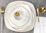 Real Gold Line Southwestern Dinnerware Sets Eco - Friendly Hand Painted