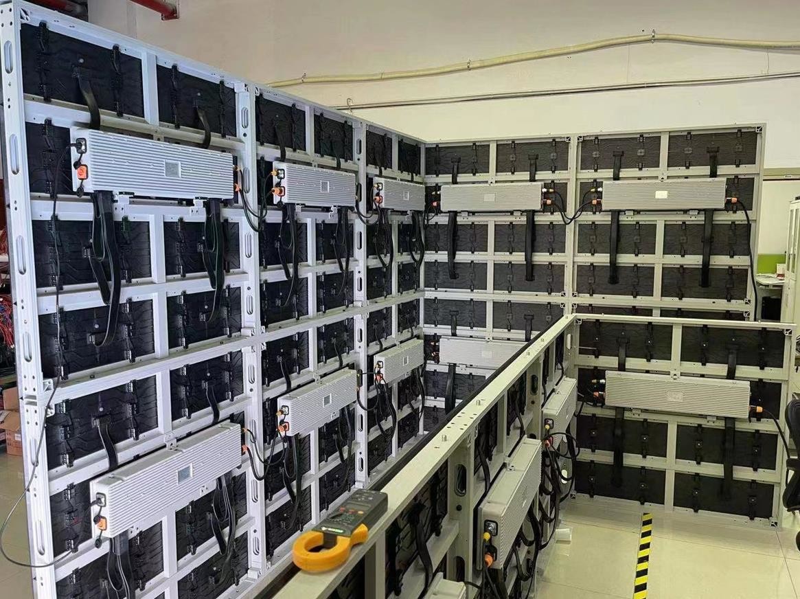 Seamless Right Angle Corner Led Screen P10.41 Front Maintenance Led Display