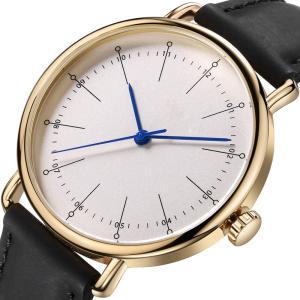 Wholesale Perimeter 245mm Minimalist Mens Leather Chronograph Watch 3ATM Waterproof from china suppliers