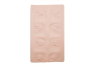 Wholesale Realistic Silicone Washable Permanent Makeup Practice Skin 26.1*15.1*0.1cm from china suppliers