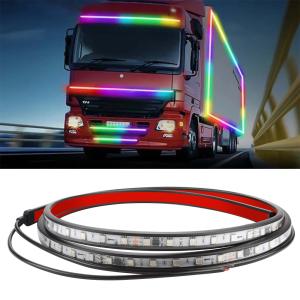 China 24VDC SMD5050 LED Tailgate Light Bar Strip Lights With Turn Signal on sale