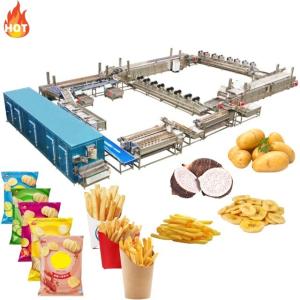 Wholesale Customized Capacity Frozen French Fries Production Line for Agriculture Food Processing from china suppliers