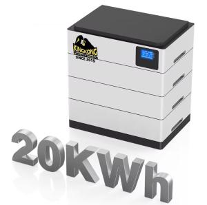 Wholesale OEM Solar Energy Storage System Home 48V 51.2V 400AH 20KWh Stacked LiFePO4 Battery from china suppliers