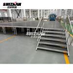 Custom Aluminum Lighting Platform Stage Roof Truss System Outdoor Stage Platform