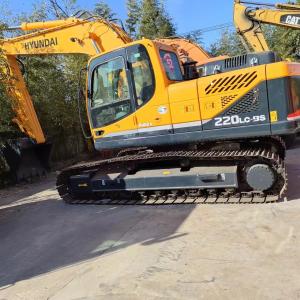 Wholesale 220LC-9S Used Hyundai Excavator 0.92m3 Bucket Capacity For Construction Projects from china suppliers
