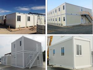 Wholesale Durable Big Shipping Container Homes , Factory Already Made Modern Container House from china suppliers
