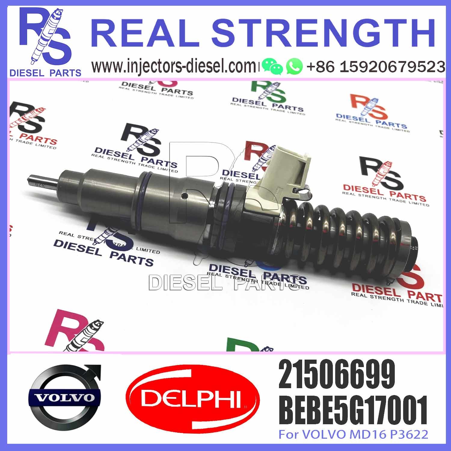 21569200 BEBE4K01001 Diesel Injector For V-O-L-V Injector Truck 21569200 21569200 D13 BEBE4D16001 20972225 21506699