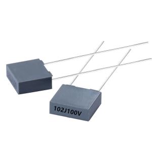 Wholesale 0.0022 UF DC Film Capacitor MKT Polyester 100 Vdc Pitch 5mm from china suppliers