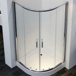 Contemporary and Durable Tempered Glass Shower Enclosure for Residential and