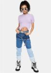 Fleece Knitted Short Sleeve Crop T Shirt