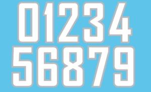Wholesale Iron On 10 Inch Letters And Numbers Football Jersey Letters And Numbers from china suppliers