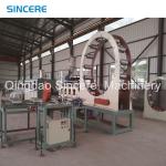 Sewage Winding Spiral Pipe Extrusion Line Reinforced Steel Plastic Pipe Extruder