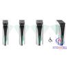 Buy cheap Heavy Flow Electronic Flap Turnstile Security Gate Barrier DC Brushless Motor from wholesalers