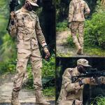 Military Uniform Suit Unisex Lightweight Military Camo Tactical Camo Hunting