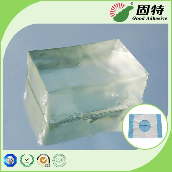 Quality Fabric Block Industrial Hot Glue , Colorless Transparent Hot Glue Adhesive for sale