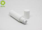 White PP Airless Pump Bottles For Cosmetic , 50ml 2oz Airless Cosmetic Bottles