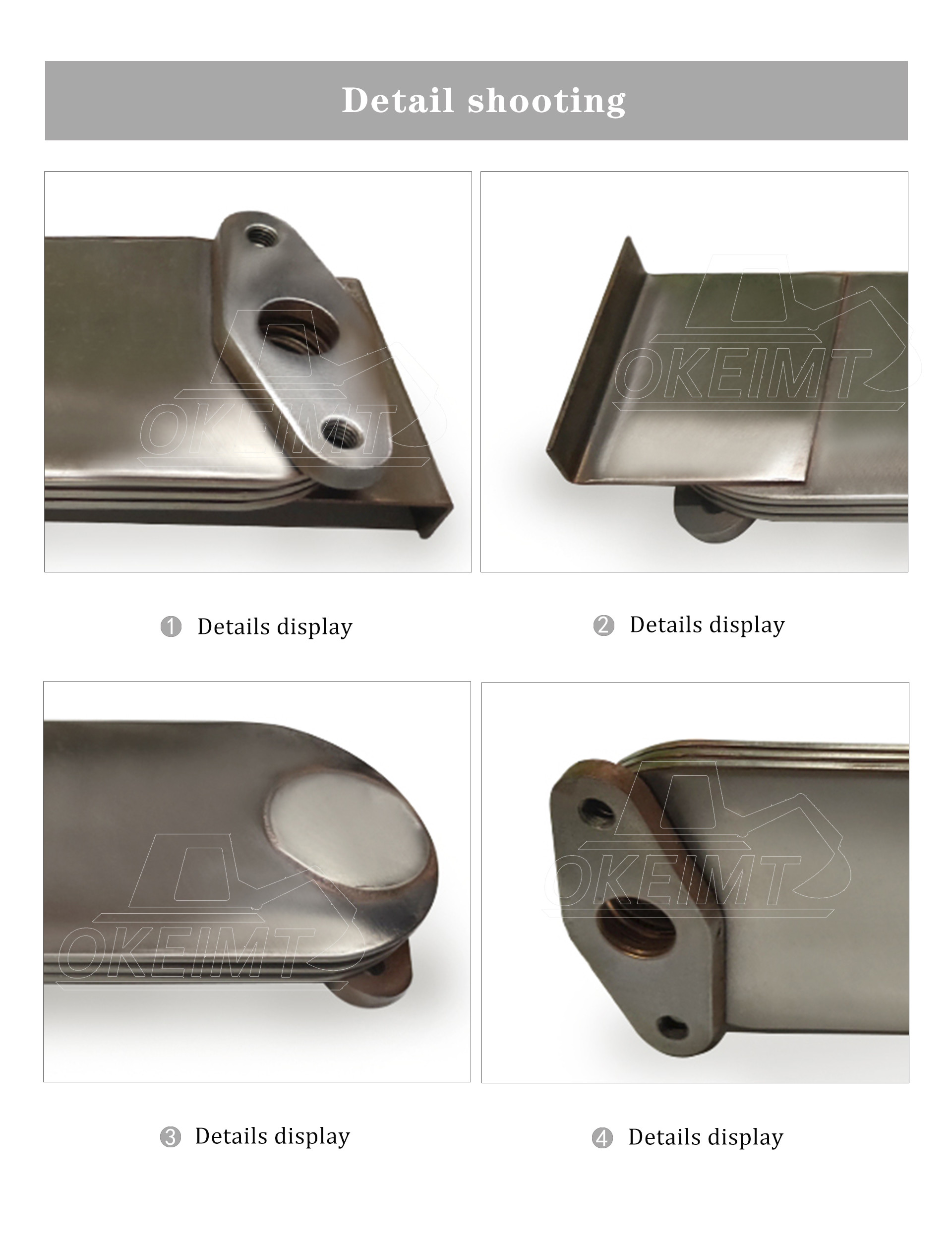 6150-61-2111 Core Oil Cooler For 6D125 7P PC300-3 PC400-5 PC400-6 Excavator Engine
