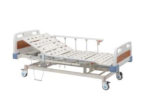 Wholesale Emergency Room ICU Hospital Bed Five Function Electric Medical Adjustable Bed from china suppliers