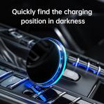 Compact Magnetic Car Mount Ambient Light Magnetic Iphone Car Charger
