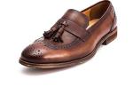 Sample Available Mens Leather Loafers Autumn Woven Leather Slip On Shoes for