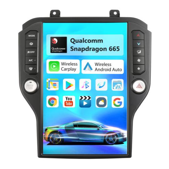 Viknav Car Radio For Ford Mustang (2015-2022) 14.4 inch Upgrade CarPlay Screen
