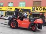 8.5 Ton Heavy Duty Forklift , Diesel Engine Forklift Truck Clearance Buffering