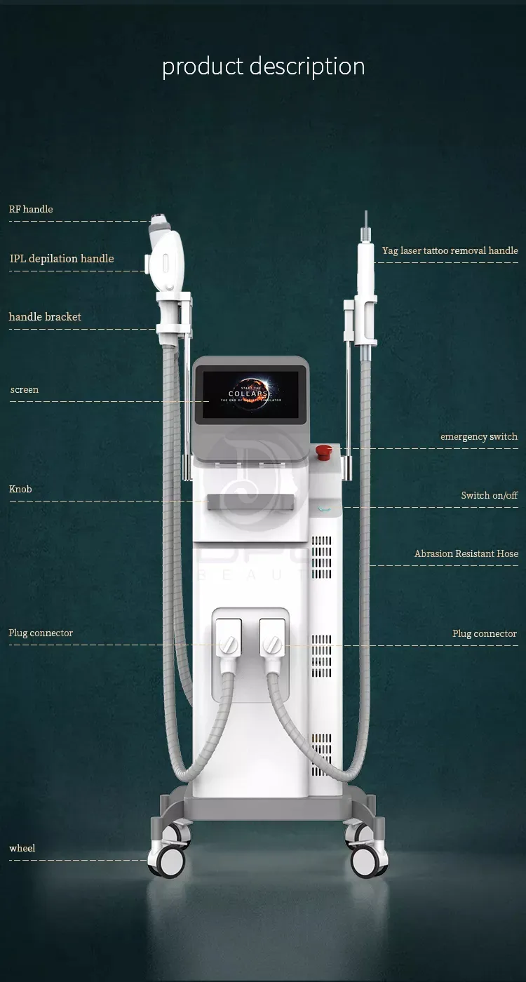 AS73 Face Lift OPT Beauty Machine Equipment Skin Rejuvenation CE Certified