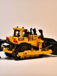 HUINA CAT D10T2 Alloy Bulldozer Model | 1/50 Scale Metal Track Collectible