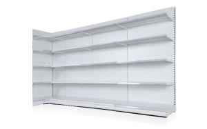 Wholesale Grey White 5 Layers Metal Display Racks For Supermarket , Drug Store from china suppliers