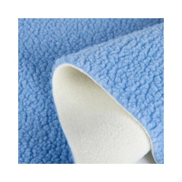 100% Polyester Sherpa Fleece Teddy Bonded Suede Knitted Fabric for Garment