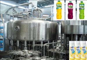 China Rotary Multi-Head Bottle Filling Machine Used In  Fruit Juice Production  Line on sale
