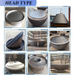 Casting Tank Heads for Professional Manufacturers Carbon Steel Elliptical Head