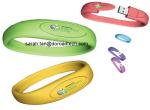 Genuine Capacity Silicone Bracelet USB Flash Drives