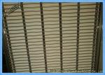 1.5mm Decoration Spiral Curtain Aluminum Or Stainless Steel Wire Mesh