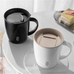 Custom Color Double Wall Thermal Stainless Steel Coffee Mugs 380ml Insulated