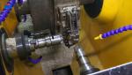 8 Station 12 Spindles Vertical Rotary Transfer Machine For Brass Valves