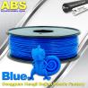 Buy cheap 3D Printer Material Strength Blue Filament , 1.75mm / 3.0mm ABS Filament from wholesalers