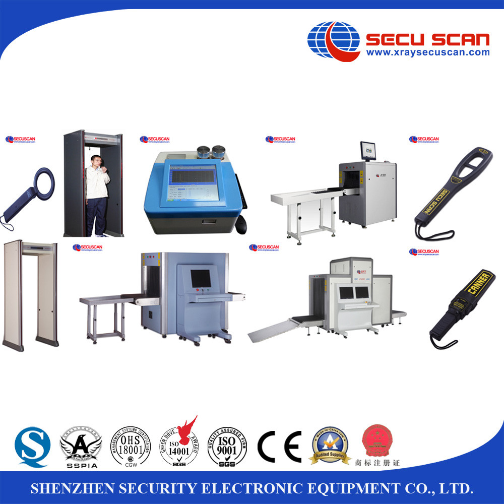 High Speed airport security screening machines 24bit for processing