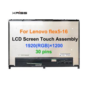 Wholesale 16.0 Inch Touch Screen For Lenovo IdeaPad Flex 5-16 Series Flex 5 16ALC7 16IAU7 Display Assembly FHD 1920x1080 from china suppliers
