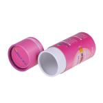 Biodegradable Cylinder Cosmetic Skincare Cardboard Round Paper Tube Packaging