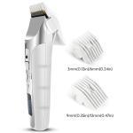 White Color Electric Hair Cutter , Hair Shaving Machine Easy Clean For Business